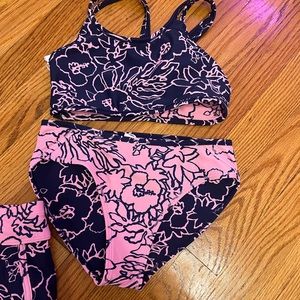 Athleta Girl Bathing Suit with shorts